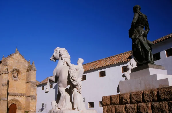 Cordoba Spain Monument Bullfighter Manolete City Cordoba — Stock Photo, Image