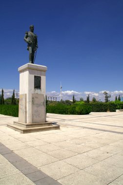 Seville (İspanya). Heykel Jose de San Martin Seville şehir