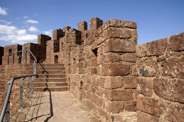 Silves Португалия Внутренние Стены Замка Силвес Португальском Алгарве — стоковое фото