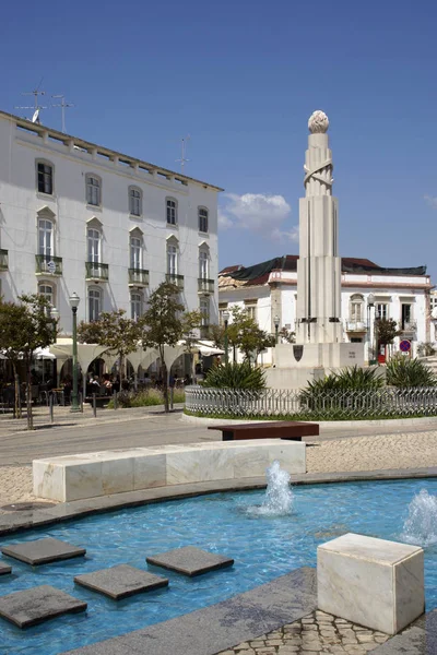 Tavira Portugal Baldosas Una Vivienda Del Pueblo Tavira Algarve Portugués — Foto de Stock