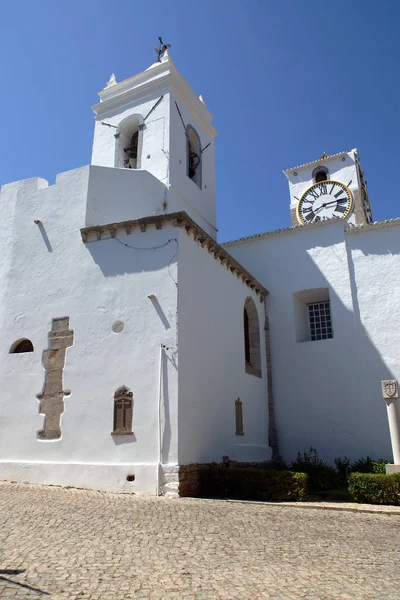 Tavira Portugal Igreja Santa Maria Del Castillo Aldeia Tavira Algarve — Fotografia de Stock