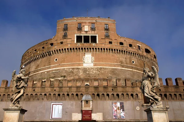 ローマ イタリア ローマのサンタンジェロ城の外観 — ストック写真