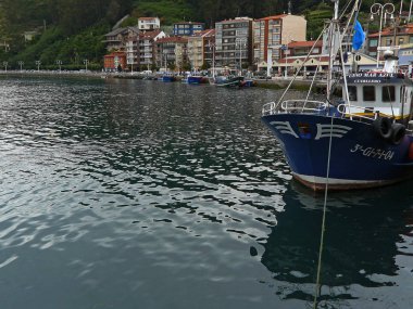 Ribadesella (Asturias) İspanya. Ribadesella balıkçı köyü