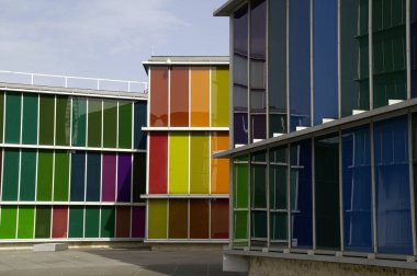 Leon (İspanya). Museum of çağdaş sanat, Castilla y Leon (Musac mimari detay)