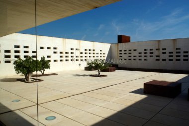 Cordoba (İspanya). İç avlu yorumu Merkezi Medine Azahara