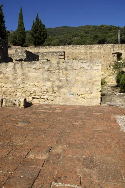 科尔多瓦 西班牙 Azahara 麦地那市的原始地板 — 图库照片