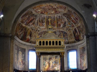 Roma (İtalya). Sunak ando kubbe Roma Vincoli, San Pietro Bazilikası