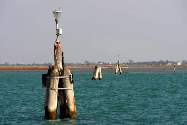 Venecia Italia Carreteras Entre Islas Venecianas — Foto de Stock