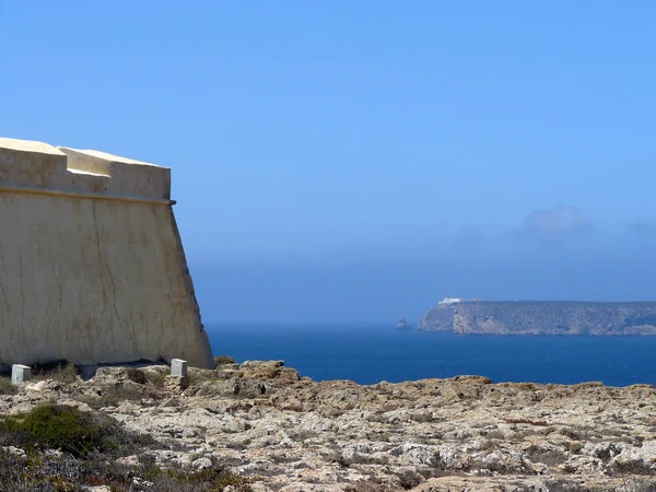 Sagres Португалія Форталеза Sagres Португальською Альгарве — стокове фото