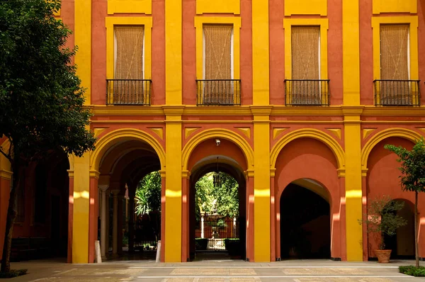 Sevilla Spanien Innenhof Der Erzdiözese Sevilla Historischen Zentrum Der Stadt — Stockfoto