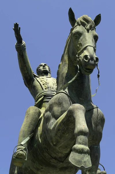 Cadix Espagne Monument Simn Bolvar Dans Ville Cadix — Photo