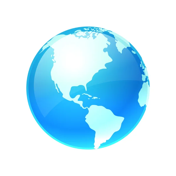 Logo Planeta Terra —  Vetores de Stock