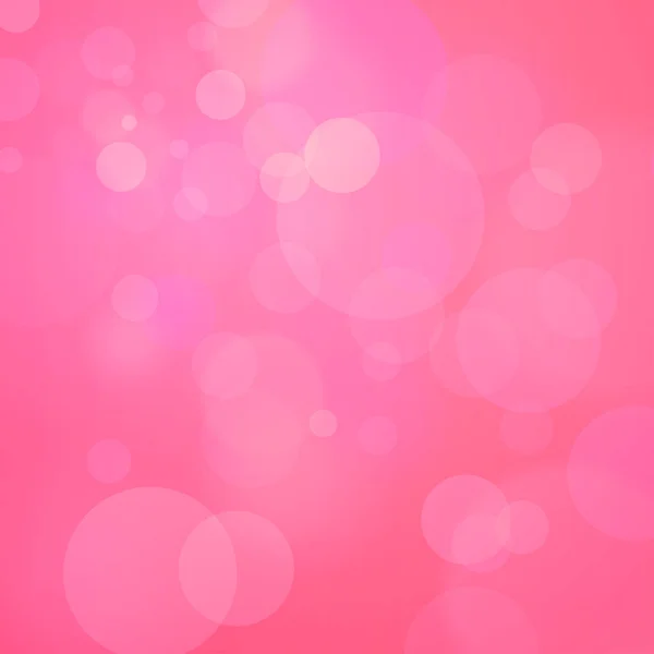 Fundo rosa com bokeh — Vetor de Stock