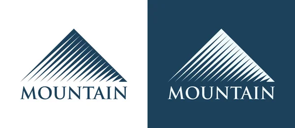 Logotipo vectorial de las montañas — Vector de stock
