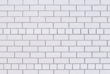 Beyaz tuğla duvar