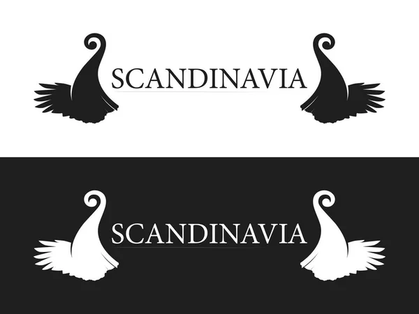 Символ Скандинавії — стоковий вектор
