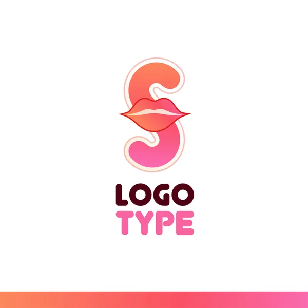 Logo Sexo con letra S - Vector Ilustración aislada en blanco — Vector de stock