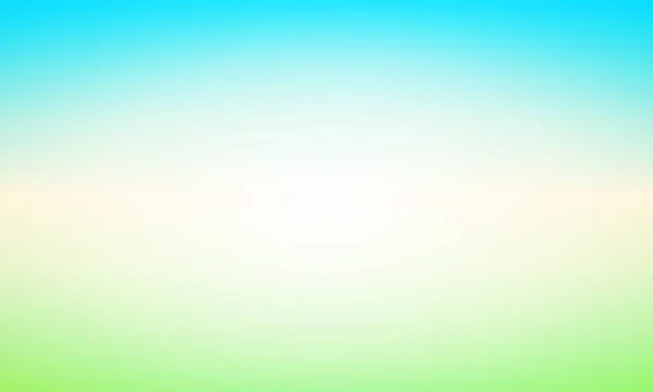 Contexto abstrato com brilho e brilho - Ilustração vetorial com paisagem azulada do dia claro . — Vetor de Stock
