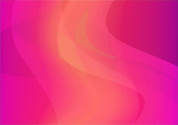 Horizontale abstracte achtergrond roze kleur - Vector Magenta Wallpaper in A4 Flyer, Brochure en ontwerp van de Banner. — Stockvector
