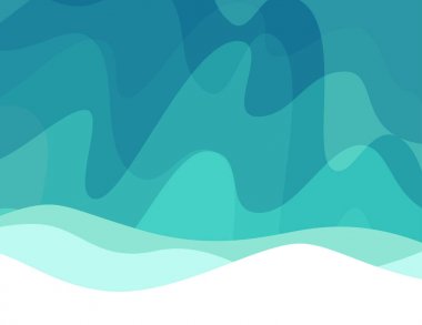 Kuzey ışıkları, vektör arka plan