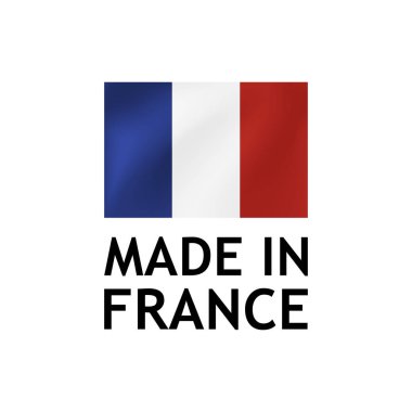 Made in France Label, Vector Tag template