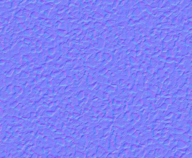 Bump için Normal Harita 'nın çakıl taşı dokusu. 3D peyzaj modellemesi için pürüzsüz yüzey.