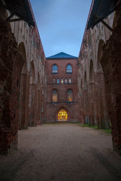 Cattedrale Tartu Estonia Prima Come Cattedrale Dorpat Cattedrale Tartu Estone — Foto Stock