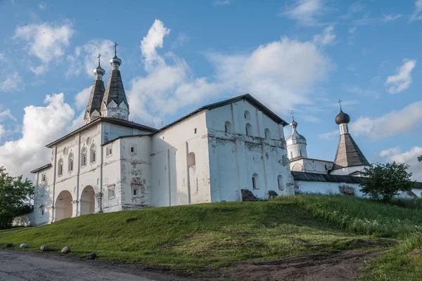 View Ferapontov Monastery Summer Founded Saint Ferapont 1398 Ferapontovo Villadge — Stock Photo, Image