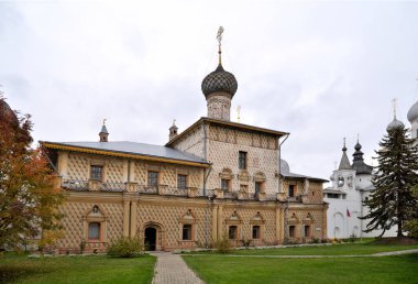 Rusya 'nın Yaroslavl bölgesinin en eski şehir ve turizm merkezlerinden Rostov, Rostov' daki 