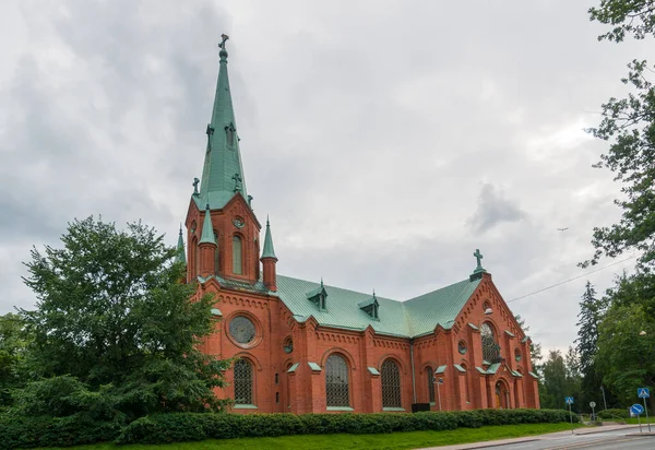 Lutheran Church Alexander Tampere Pyynikki Church Park Tampere Finland — Stock Photo, Image