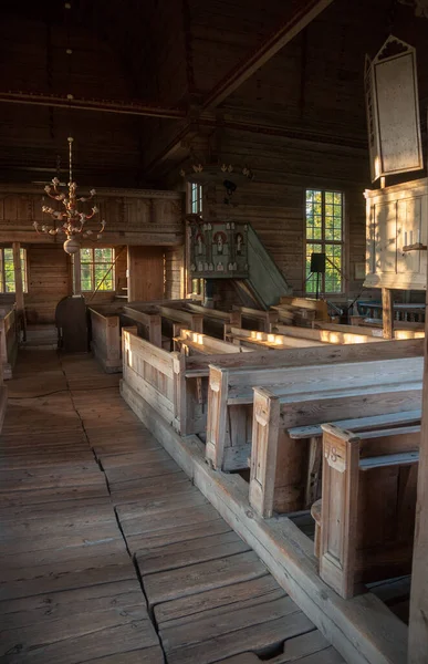 Petjvesi Oude Kerk Interieur Petjvesi Old Church Staat Werelderfgoedlijst Van — Stockfoto