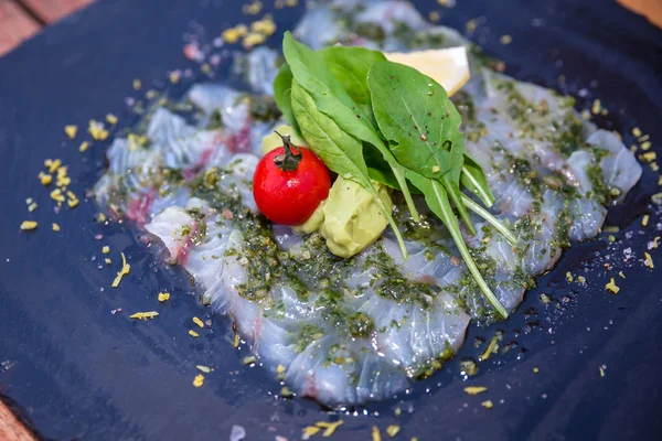 Sashimi van rode zeebrasem — Stockfoto