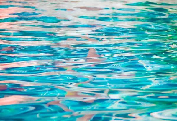 Contexto da água ondulada na piscina — Fotografia de Stock