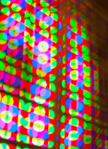 Abstrakte bunte Unschärfe de fokussiert der RGB-LED-Bildschirm Hintergrund — Stockfoto