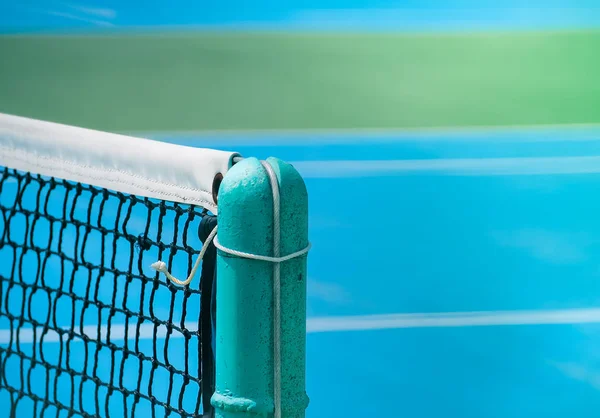 Tennis court and net — Stock Photo, Image