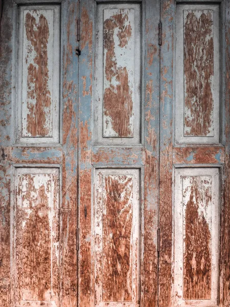 Textures of old wooden door background — Stock Photo, Image