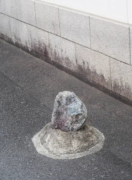 Beautiful stone on the sidewalk — Stock Photo, Image