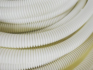 Beyaz Pvc kanalizasyon arka plan