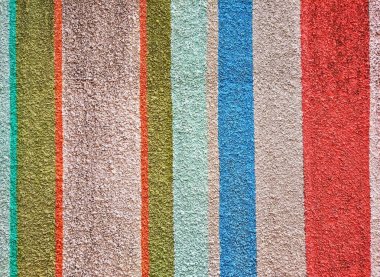 Renk çubuğunu boya duvar çimento üzerinde çeşitli, kullanılan için dokulu ve arka plan.