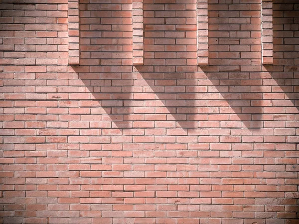 Light Shadows Brick Wall Clock Abstract Image Background — Stock Photo, Image