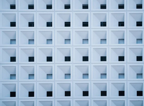 Patrón Rectangular Del Espacio Fondo Del Edificio Pared Imagen Abstracta — Foto de Stock