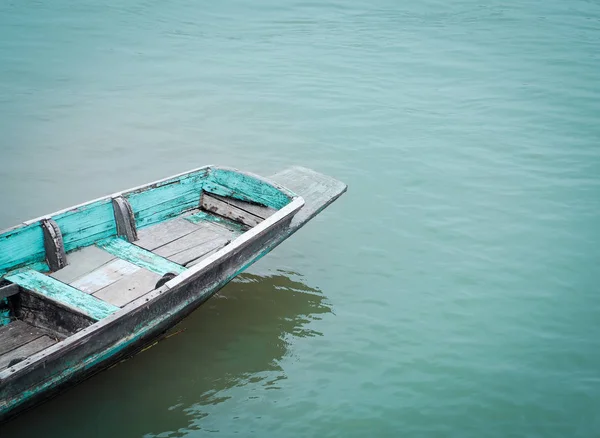 Thai Boot Und Wasserhyazinthe Chao Phraya Fluss Bangkok Thailand — Stockfoto