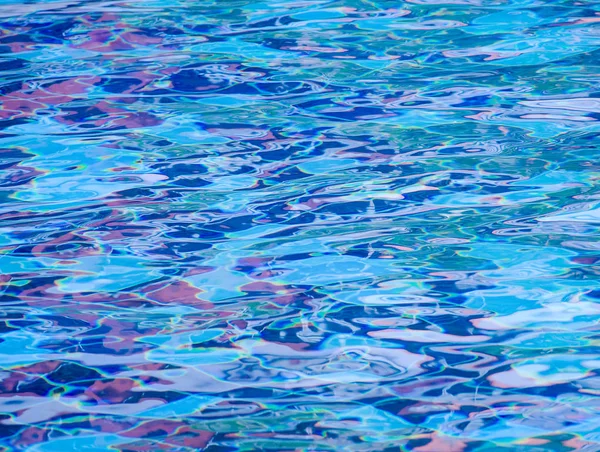 Фон Рябины Голубой Воды Бассейне Абстрактная Текстура Фон — стоковое фото