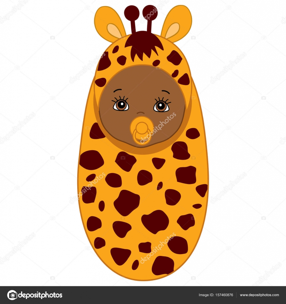 baby in giraffe costume