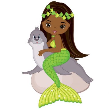 Free Free 105 Afro Baby Mermaid Svg SVG PNG EPS DXF File
