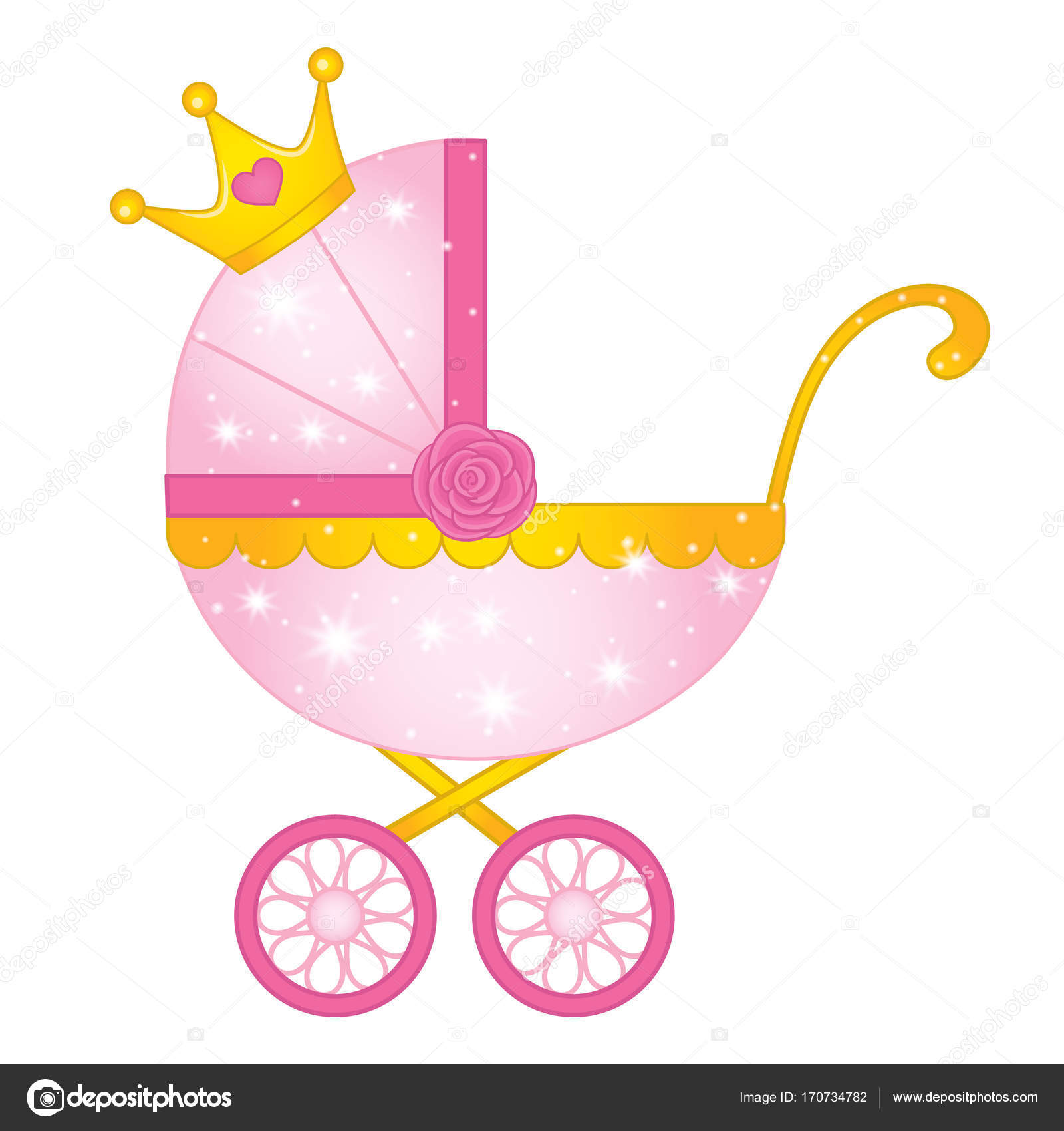 princess baby stroller