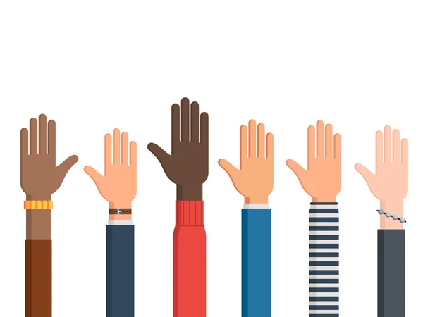 İnsan eli ve sol yanda