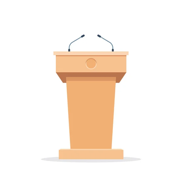 Kürsü mikrofonlar ile