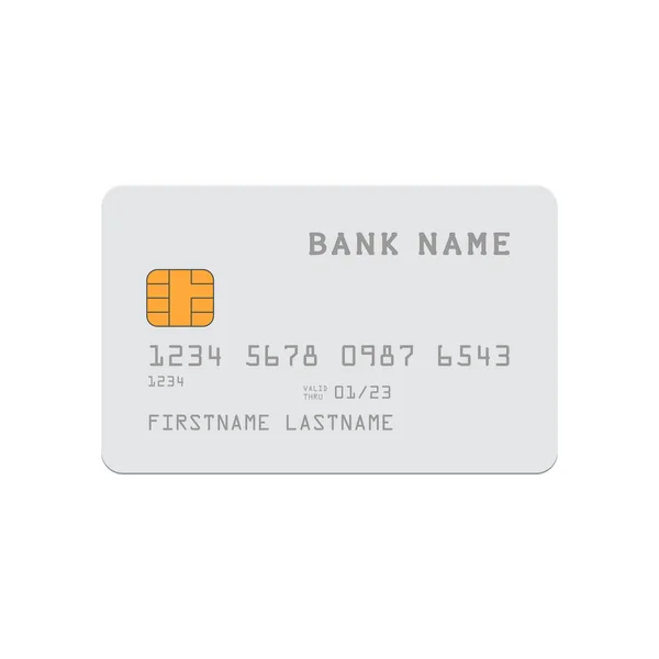 Kredi kartı şablonu