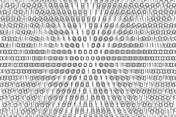 Pantalla de código binario — Archivo Imágenes Vectoriales